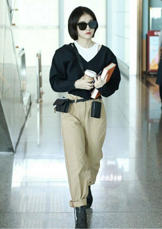 工装裤也叫“公主裤”，显瘦和追时髦它可是好手，穿一次就上瘾了