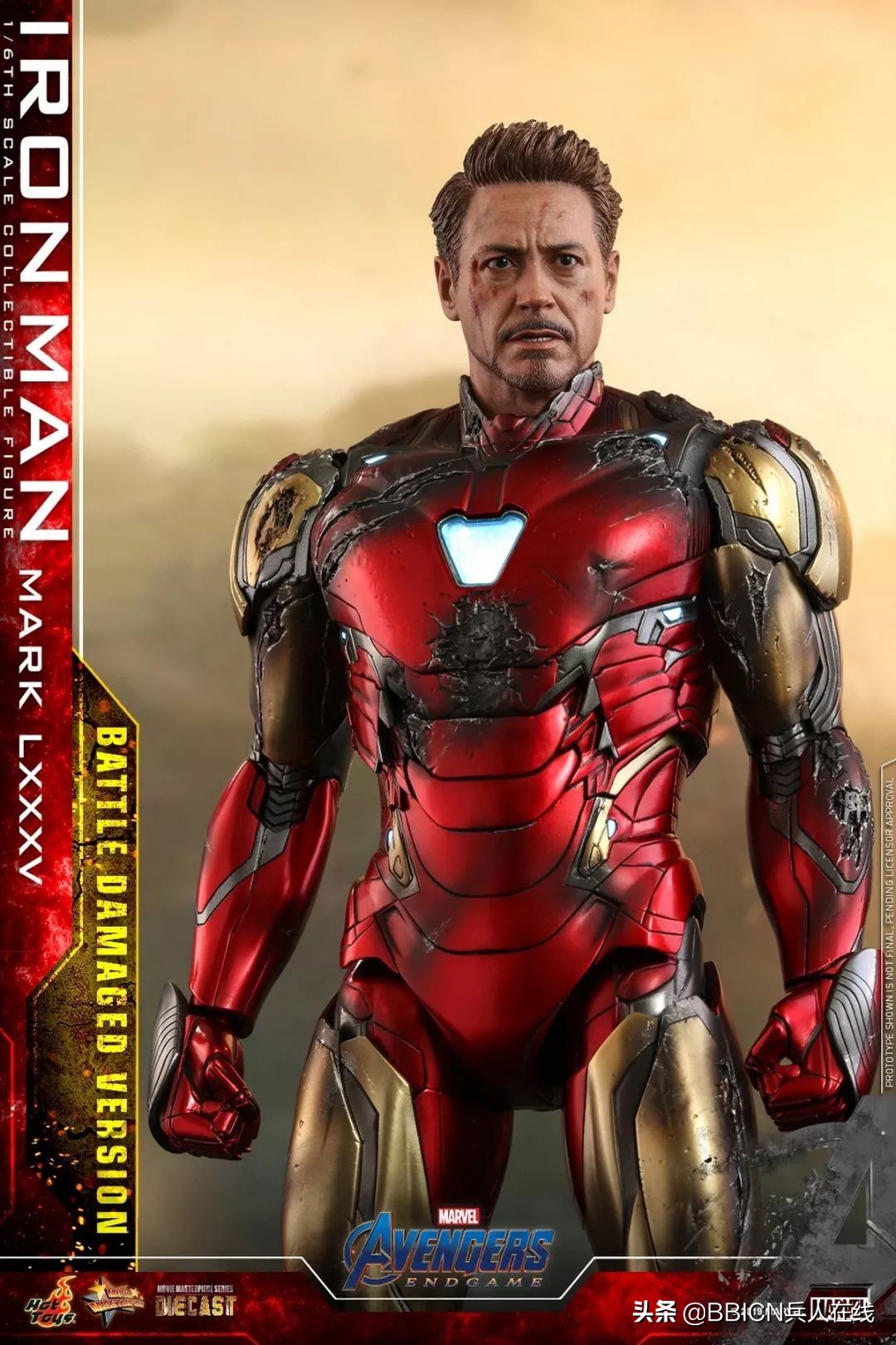 ht钢铁侠mk85战损和普通对比,能变形的钢铁侠mk85你见过吗