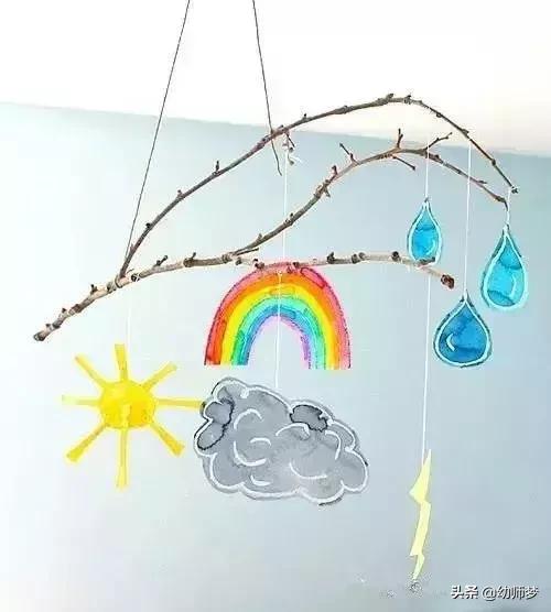 幼儿园秋季环境吊饰走廊,幼儿园教室秋季吊饰创意环境布置