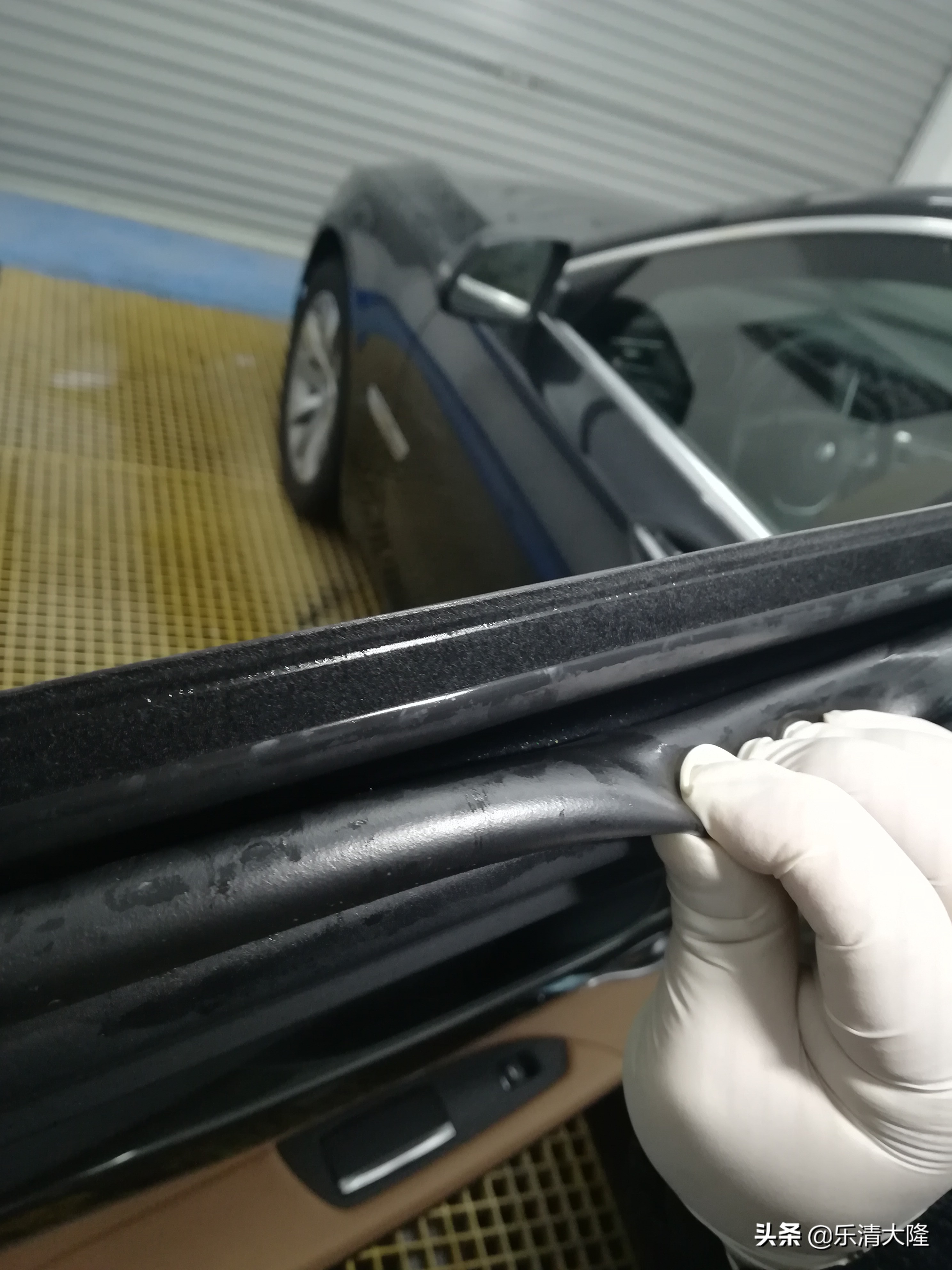 广州宝马7系内饰清洗,宝马7系发动机舱清洗