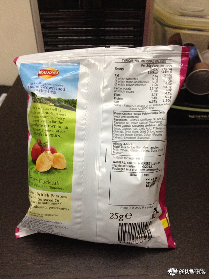 好吃的外国薯片,英国薯片推荐
