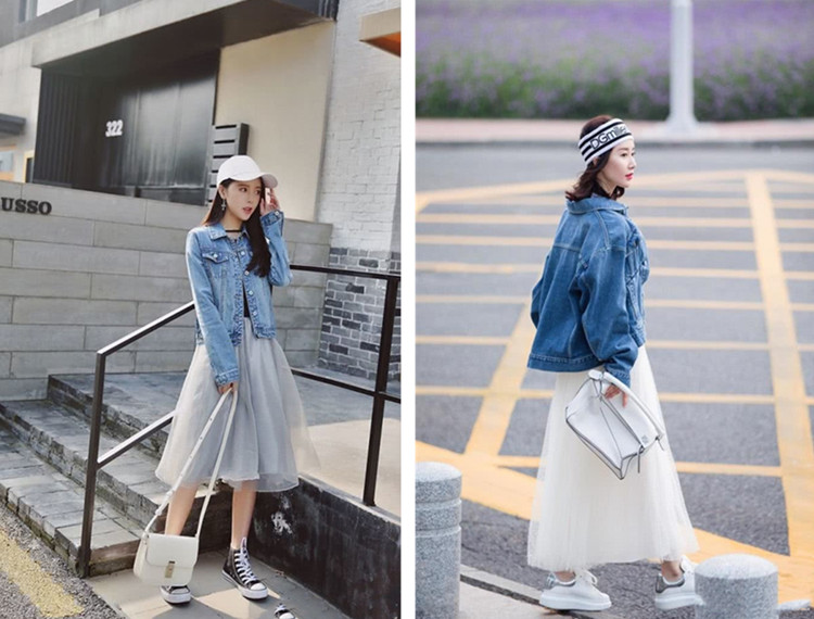 一条纱裙瞬间变成女神,仙女纱裙搭配