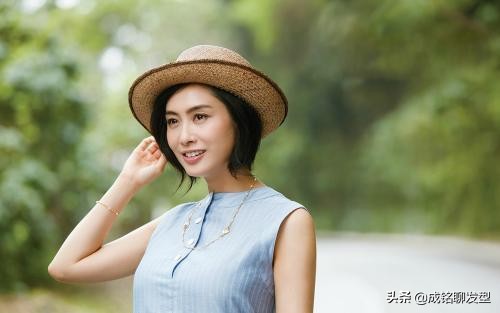 朱茵短发造型大全,朱茵短发复古造型