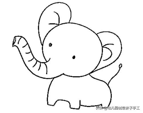 3-5岁幼儿简笔画大全最简单,幼儿园必学100种简笔画