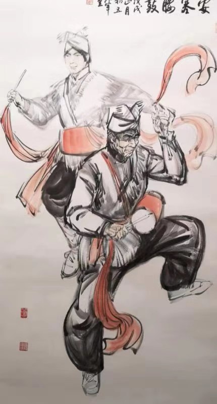 郎军画家作品价格,郎军国画60幅