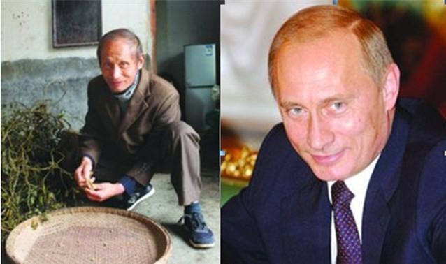 安徽网红老汉,安徽一农民长相酷似普京而走红