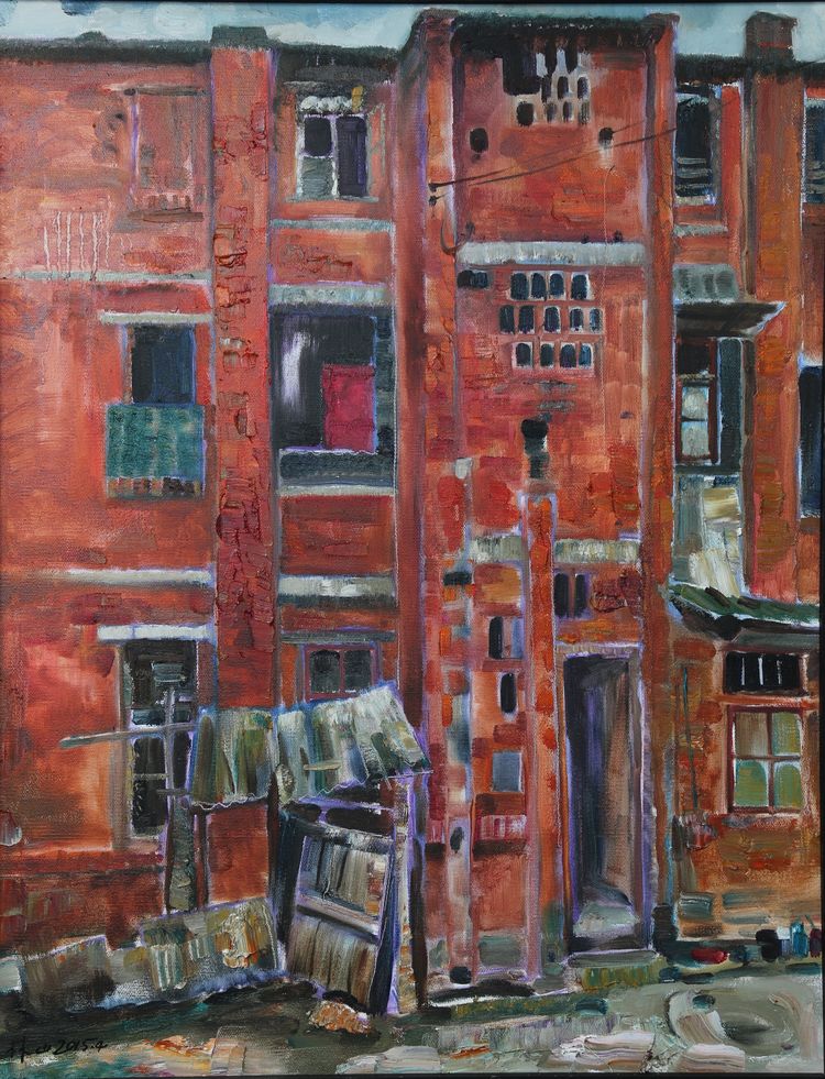 林山书画,桂林山水油画