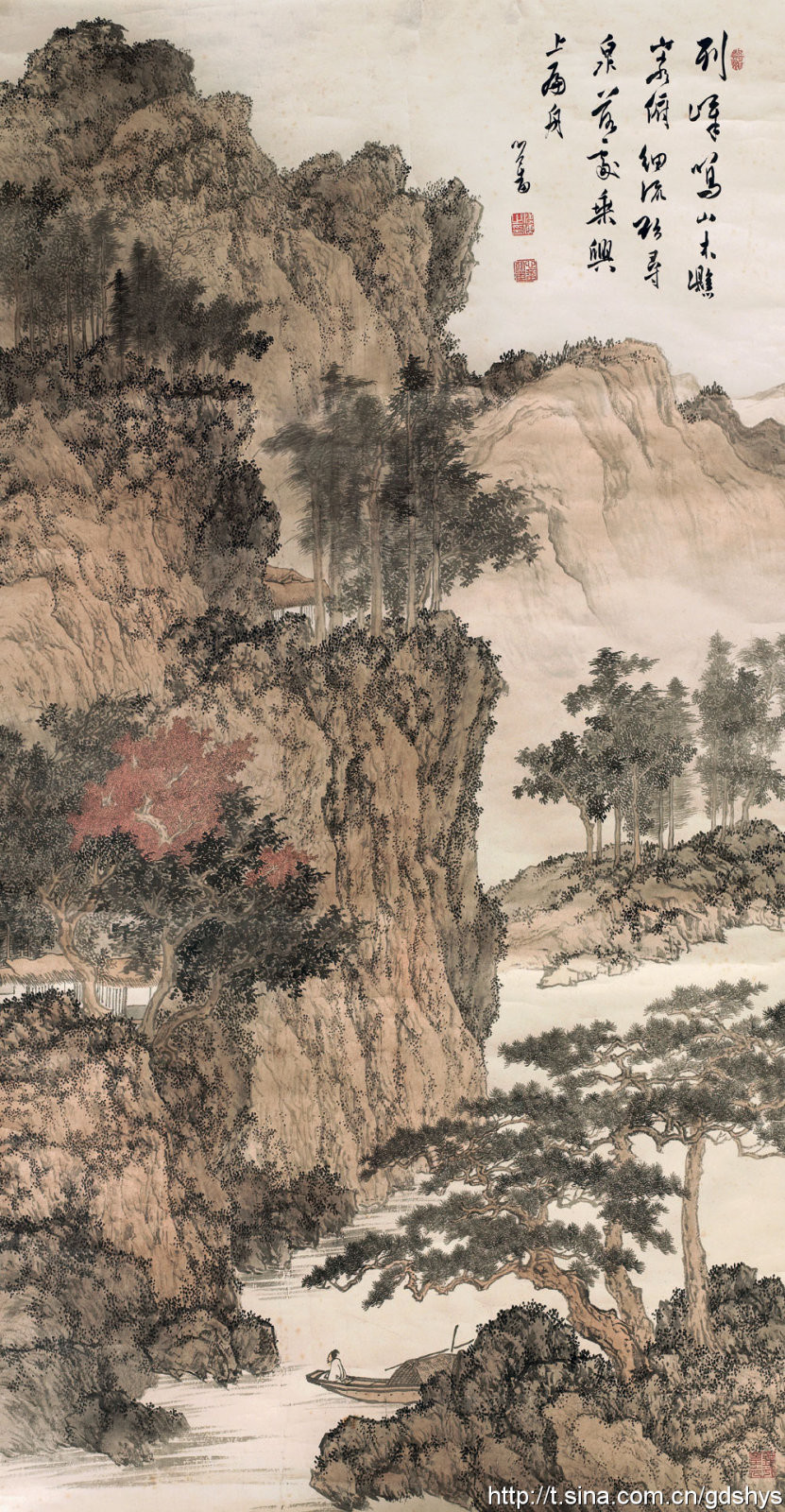 30幅著名书画家作品欣赏,中国著名书画家胡宝成作品赏析