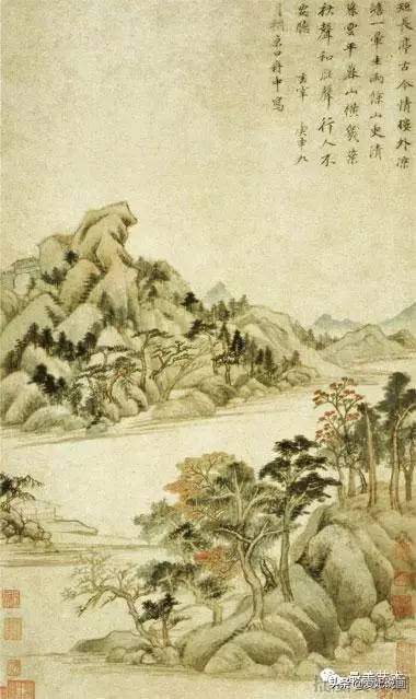 明代山水名画,明代山水书法作品欣赏