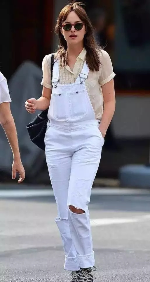 有肚腩的女生如何穿背带裤,背带裤怎么瘦腰