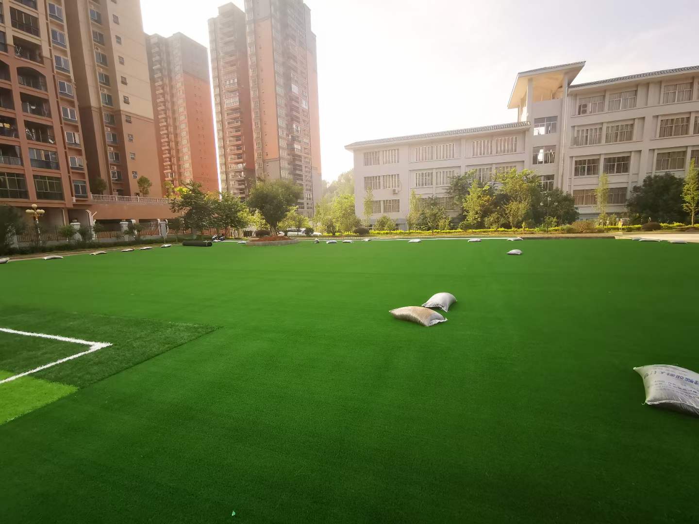 体育球场设计建设,室外球场设计