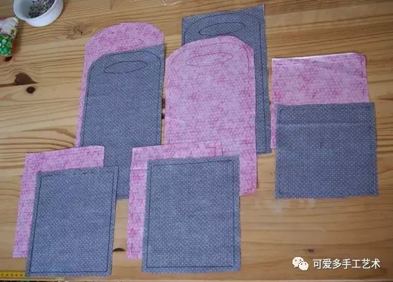 小碎布做收纳,碎布做裤子收纳神器