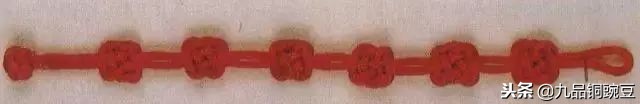串珠子单绳打结方法慢动作,108颗珠串怎么穿绳打结