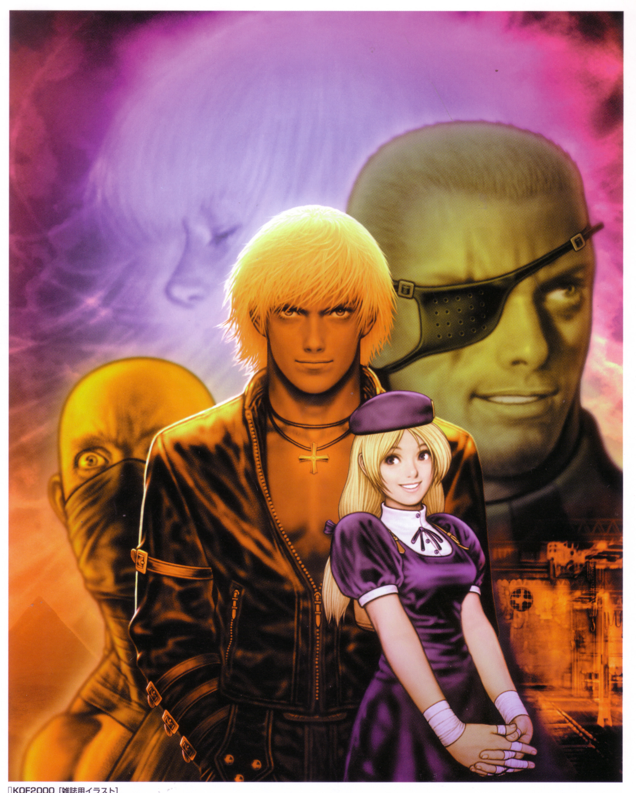 拳皇人物图案,拳皇角色介绍大全图片