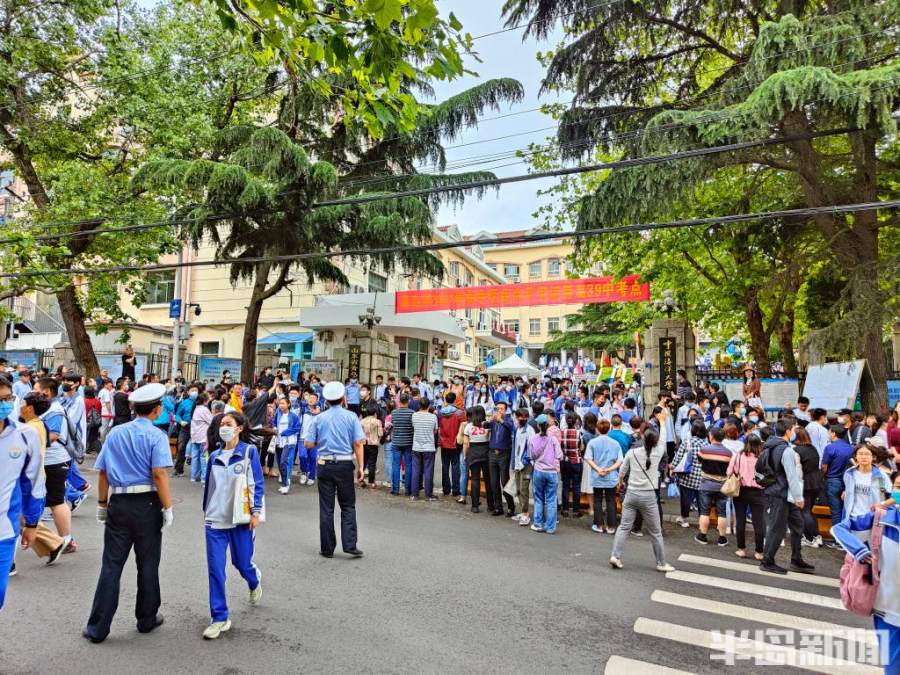 成为更好的自己!青岛这所高中校训成中考英语作文,考生:试题简单,答得很顺、很稳