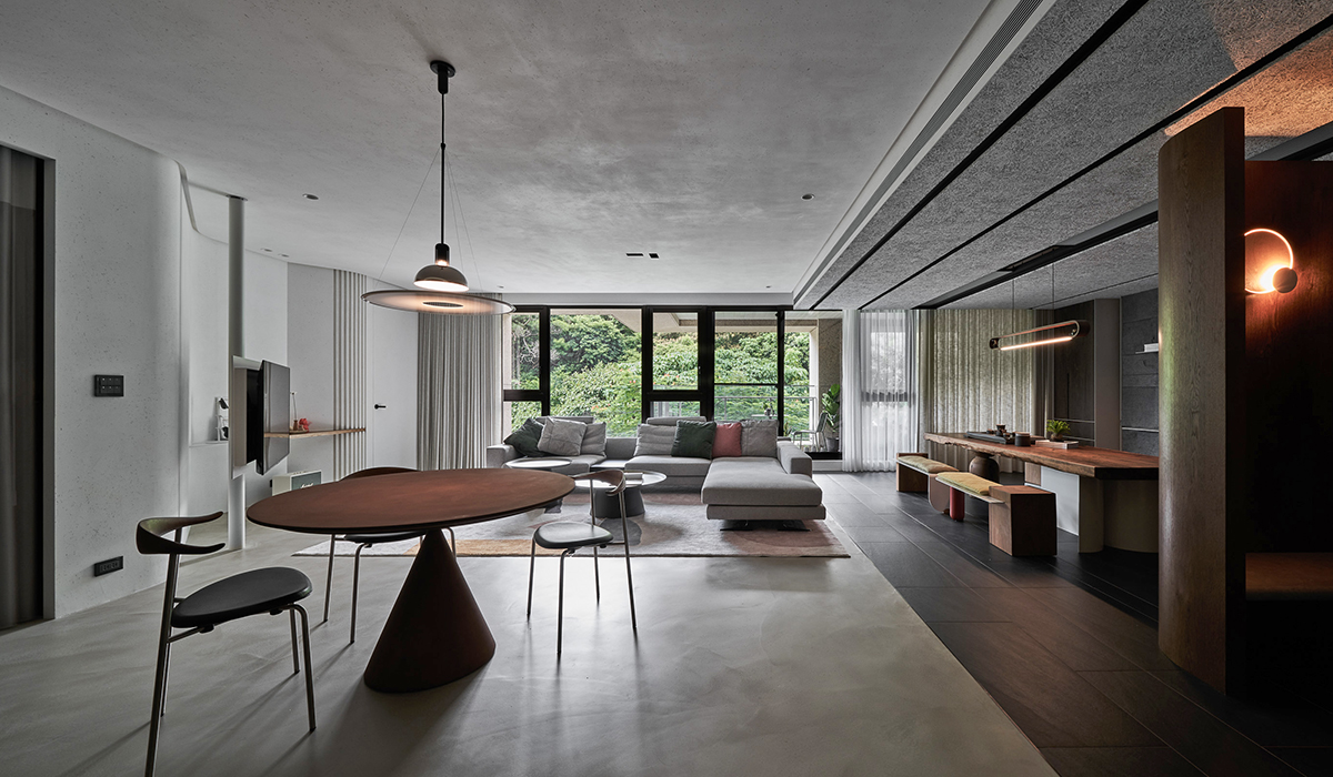 沙发不靠墙的简单装修风格效果,沙发不靠墙的客厅该怎样设计好看