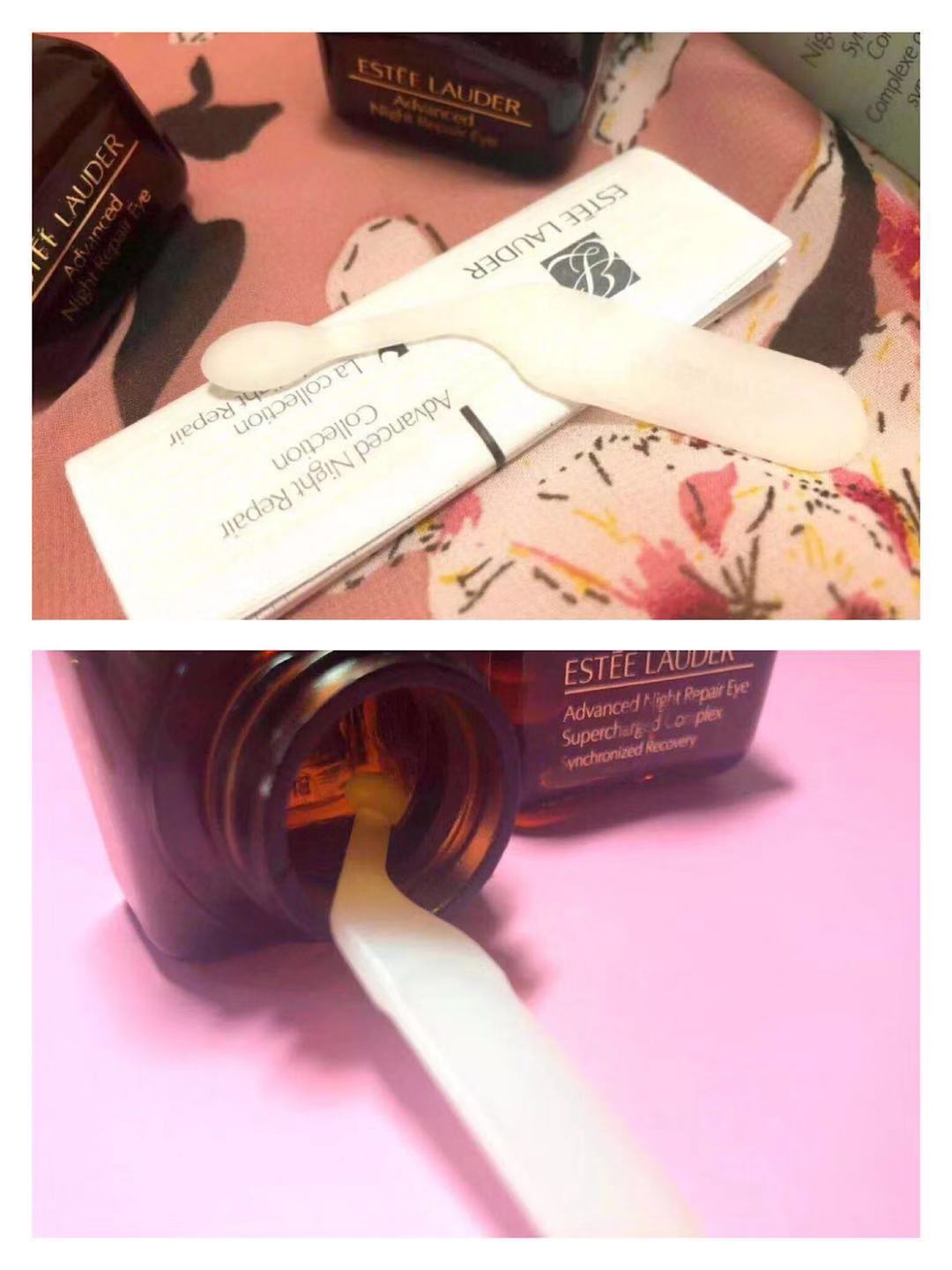 小棕瓶特润修护眼霜和抗蓝光眼霜,空瓶小棕瓶眼霜