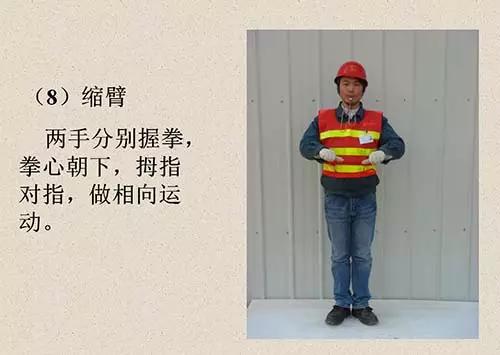 吊车信号工指挥手势图,学习基本吊车操作按键