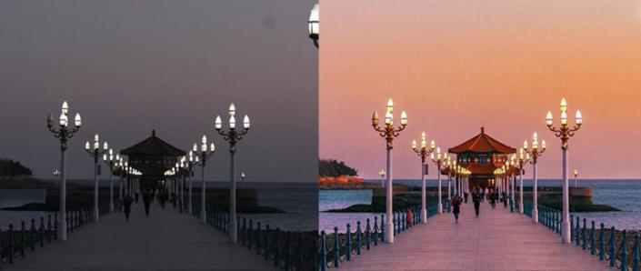 ps如何调好一张晚霞照片,ps夜景风景修图教程