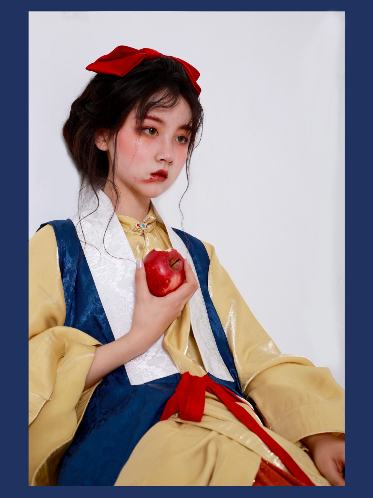 黑暗风格的汉服,暗黑汉服