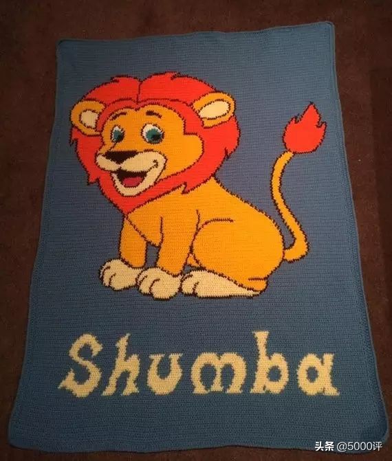 编织宝宝毯教程,编织漂亮婴儿卡通毯子