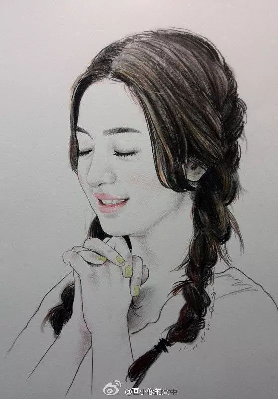 比起打印画,美院毕业的他,笔下这种彩铅水彩画才好看哭了~