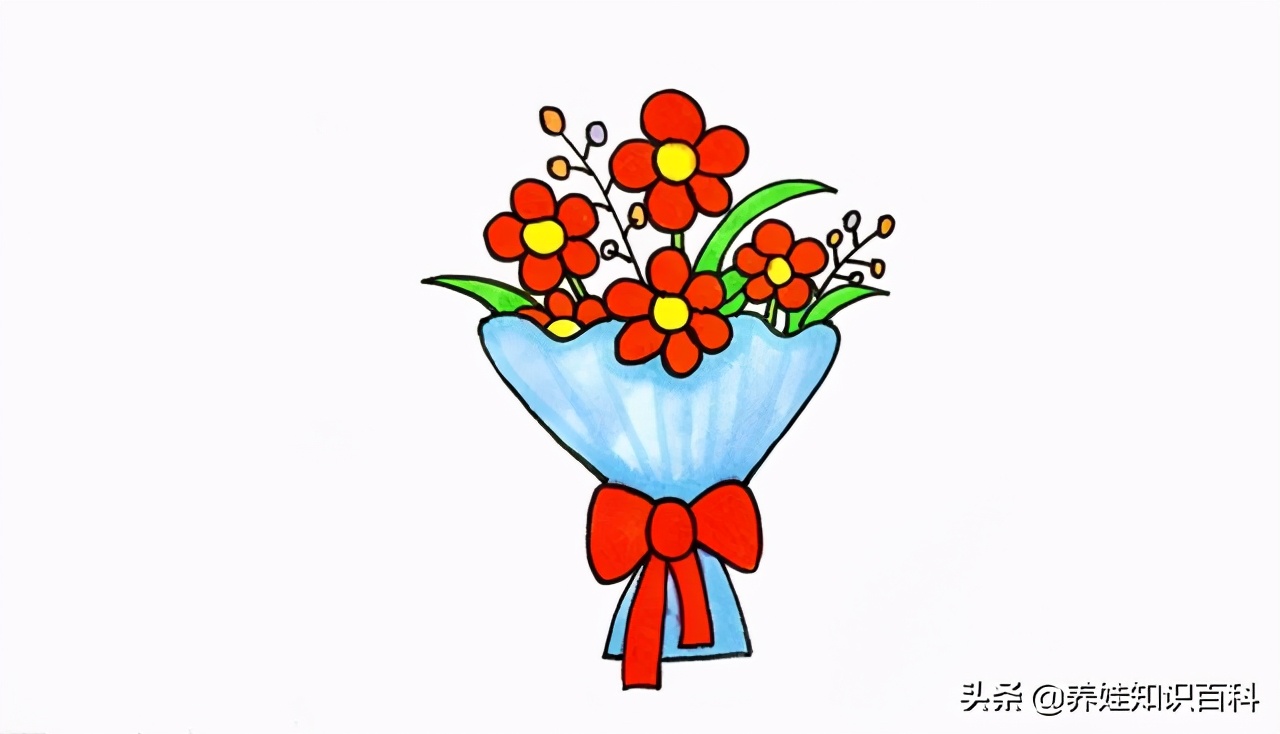 鲜花简笔画100种画法,鲜花可以制作什么简笔画