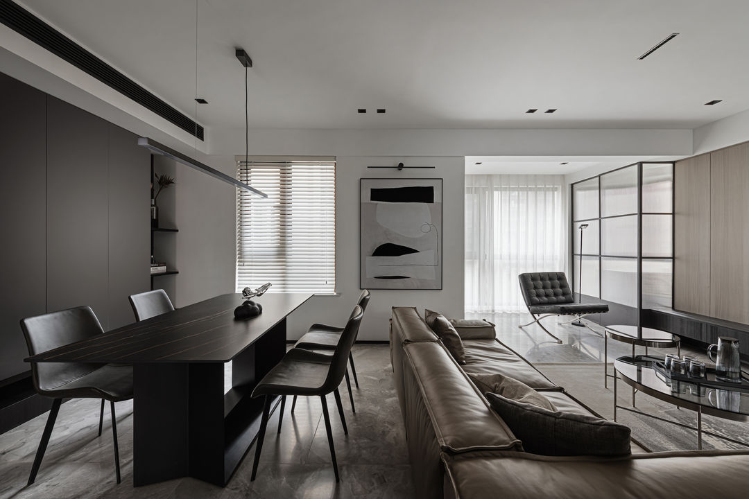 120平现代新中式设计越住越喜欢,大户型120平装修朴素舒适