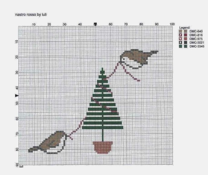意大利设计师Luli的十字绣图纸及成品图片作品大全,编织也能用到