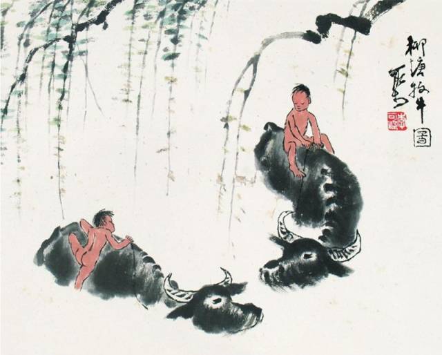 齐白石的虾徐悲鸿的马歇后语,齐白石画虾徐悲鸿画马还有谁