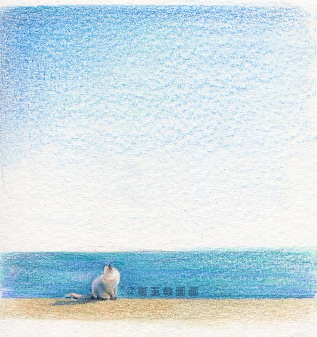 星空画简单唯美,一幅又简单又好看的画