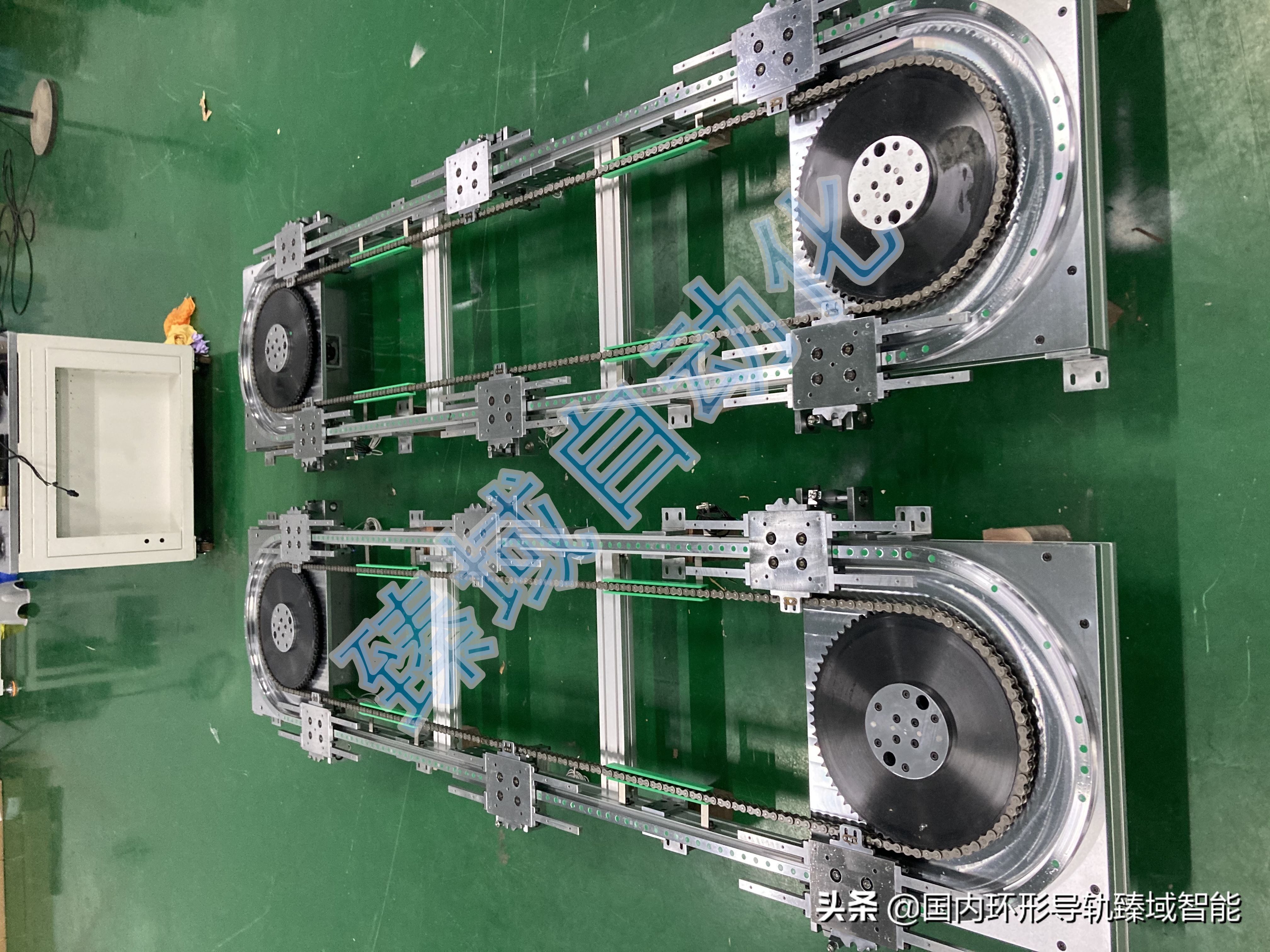 环形导轨可以加长定制,环形导轨环形输送线