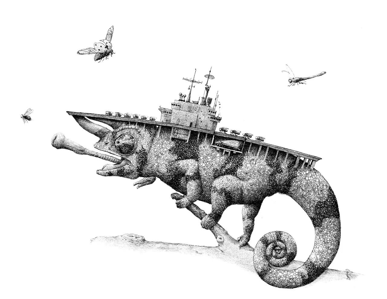 脑洞大开的创意绘画方式,脑洞大开的素描