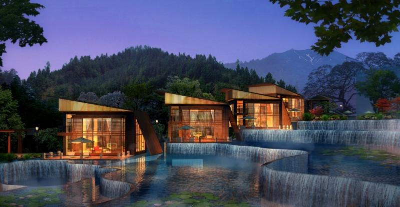 云南玉溪象鼻山温泉度假村,玉溪华宁县象鼻温泉山庄