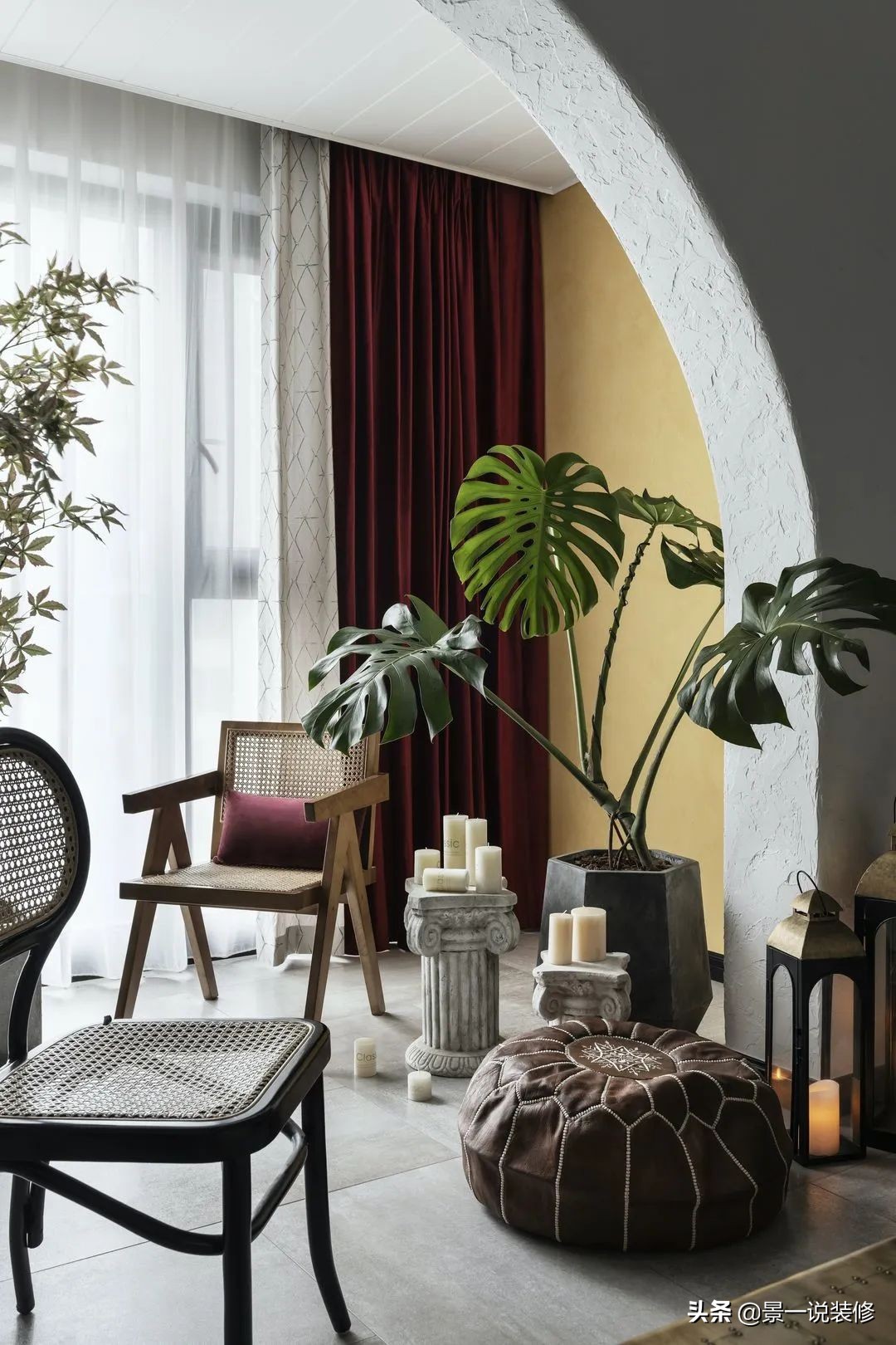 146㎡四室改三室，美式乡村混搭风，装修花费58万，漂亮