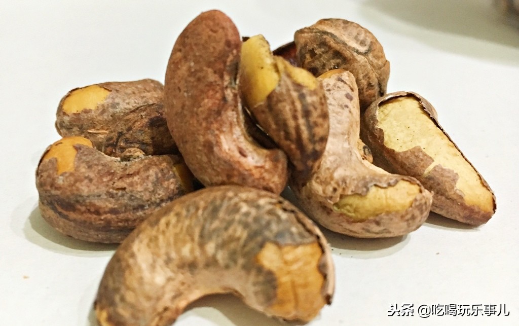 像花生一样好吃的腰果长在树上吗,腰果树上的腰果