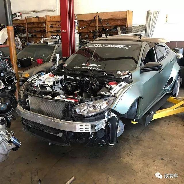 十代思域无损改装音响不改功放,十代思域hatchback红色改装方案