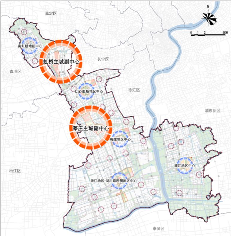 上海各区规划对比,上海新一代城市规划