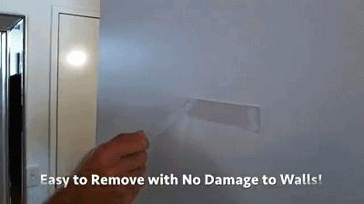 黑科技魔力胶带!反复粘贴不留痕,水洗后又恢复如初