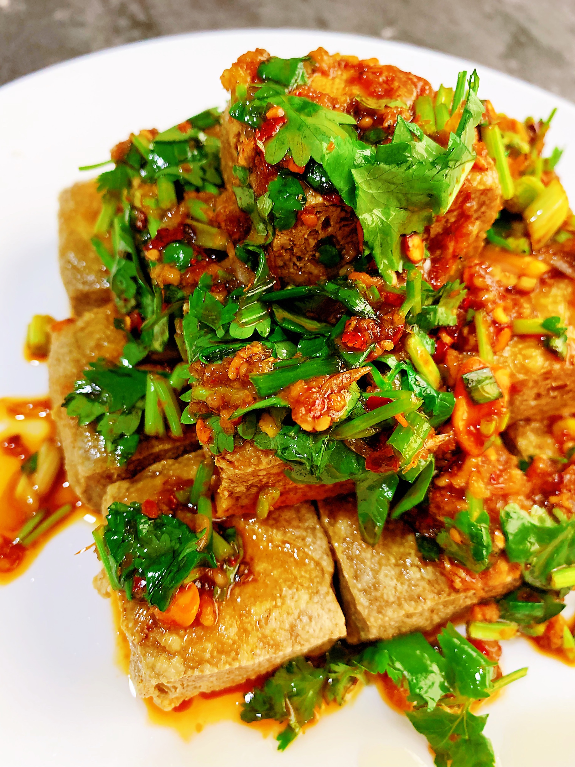 油炸臭豆腐加的粘稠的汤汁,油炸臭豆腐有怪味