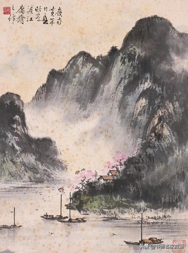 黄幻吾水墨花鸟作品欣赏,黄幻吾国画写意花鸟作品欣赏