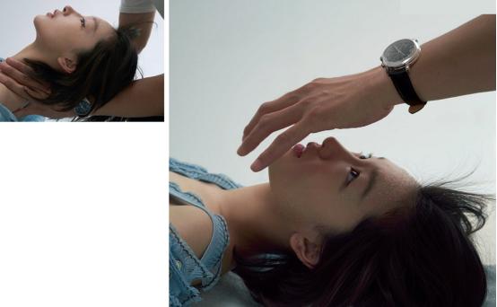 周冬雨蓝色头发杂志写真,周冬雨最近造型照片