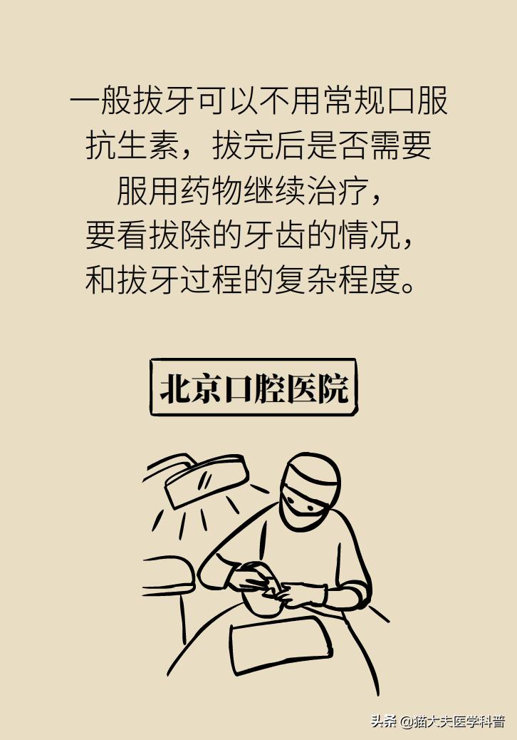 拔牙后疼痛要吃消炎药吗,拔牙后要吃消炎药止痛药吗