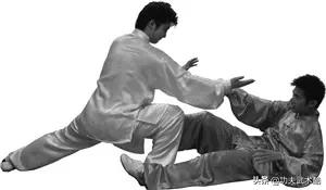 武术中的竞技术「推手」+附练习图