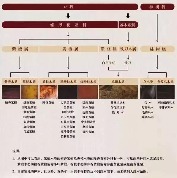 史上最全“红木”图解,看看哪种红木价值最高?