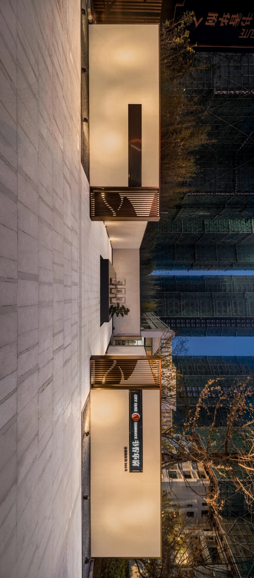 小区大门入口设计二（现代大气简约·新亚洲风格）