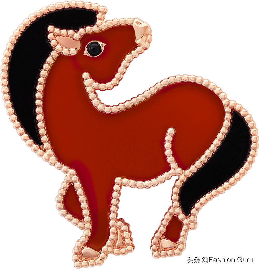 黑白相间梵克雅宝,梵克雅宝vancleefarpels限量版