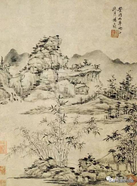 明代山水名画,明代山水书法作品欣赏