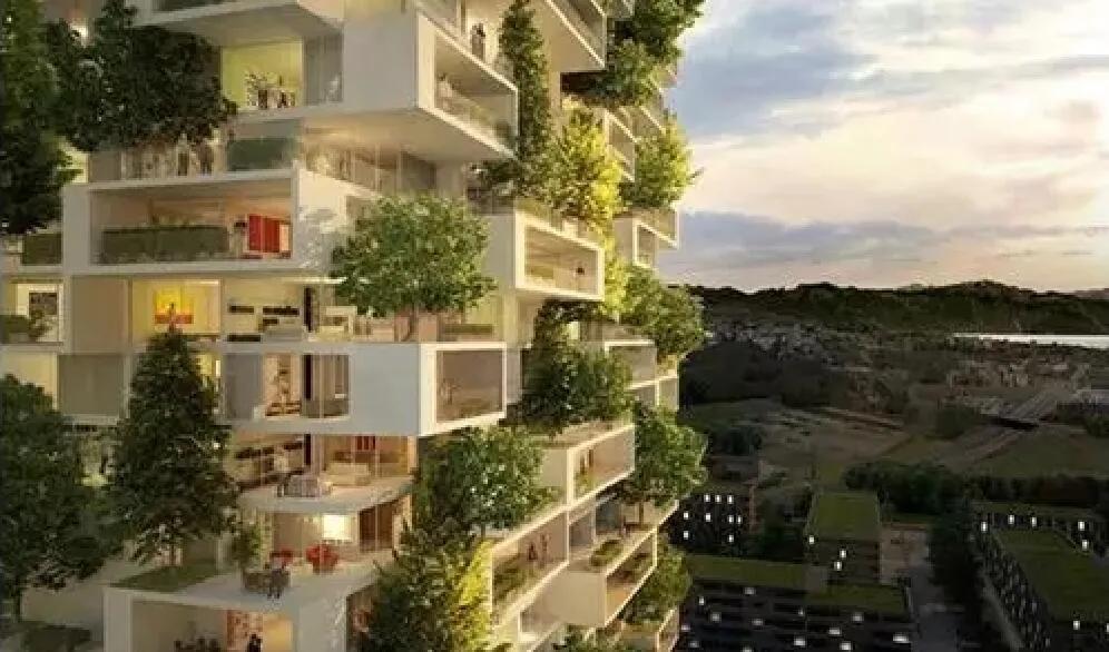 产品观察｜*四代第**住宅：开发“垂直森林”，挑战设计极限