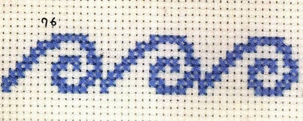 十字绣的6种针法解读,十字绣最全起针法